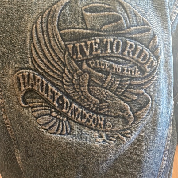 Harley Davidson Jean jacket - Picture 3 of 7